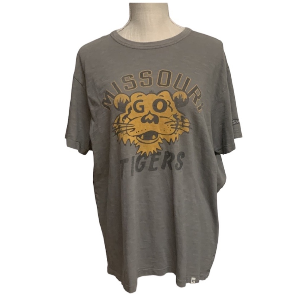 47 Brand MISSOURI TIGERS Short Sleeve Shirt